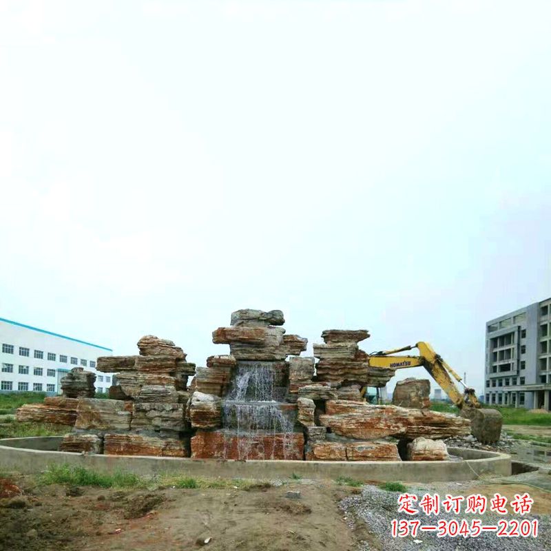 贵州高雅精致的千层石假山雕塑