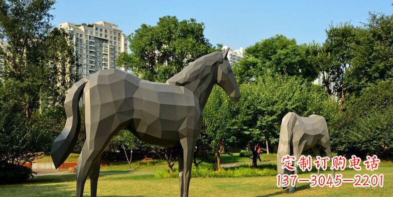 贵州产品名称不锈钢动物抽象雕塑