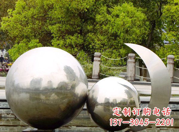 贵州别出心裁不锈钢地球雕塑