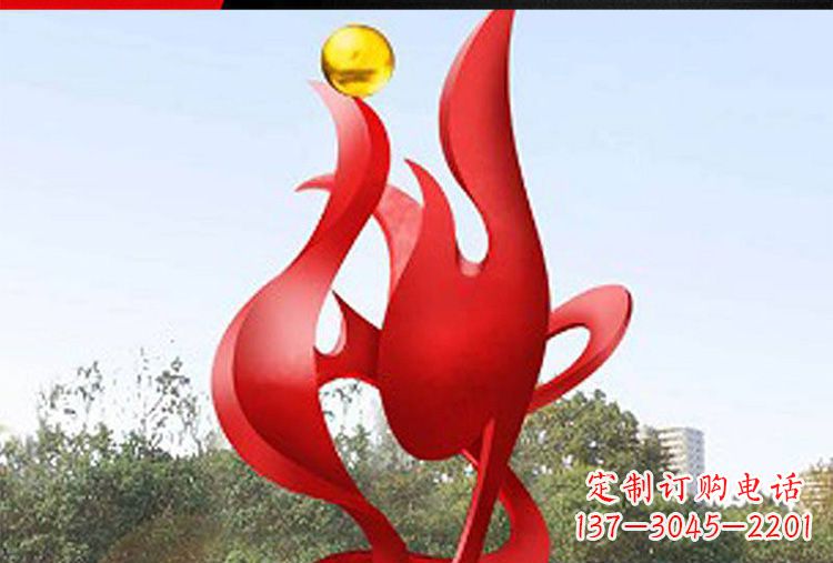 贵州现代工艺不锈钢凤凰雕塑