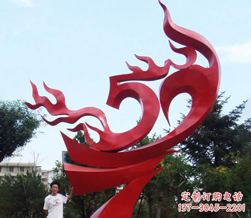 贵州梦幻飘带景观雕塑