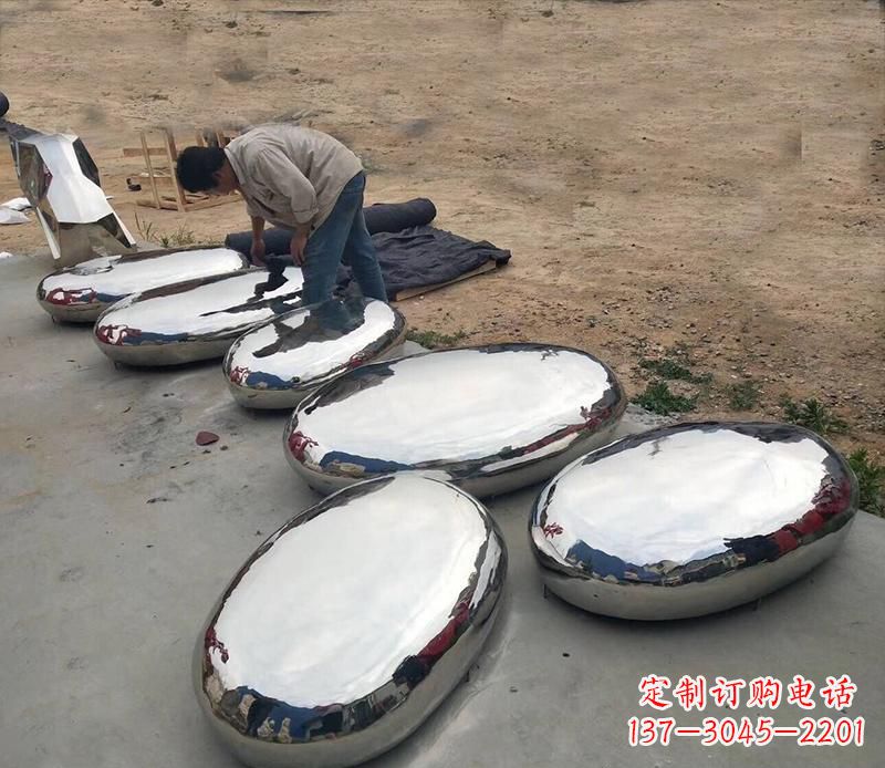 贵州中领雕塑水滴形艺术雕塑