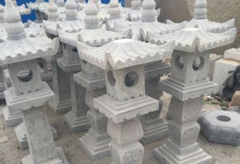 贵州仿古石灯园林景观石雕