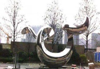 贵州新品发布不锈钢抽象鲸鱼雕塑