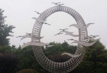 贵州抒情海鸥雕塑