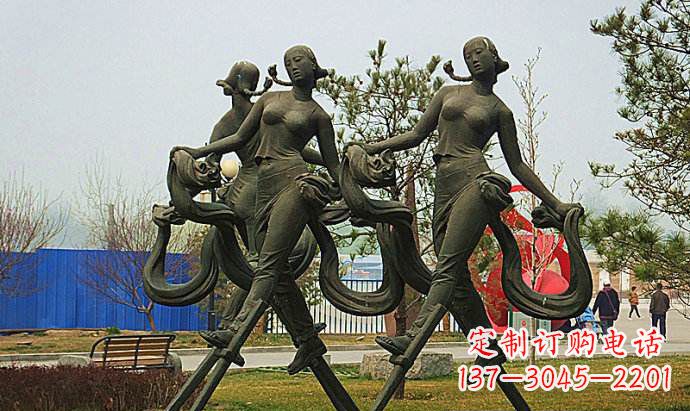 贵州中领雕塑精美女孩雕塑