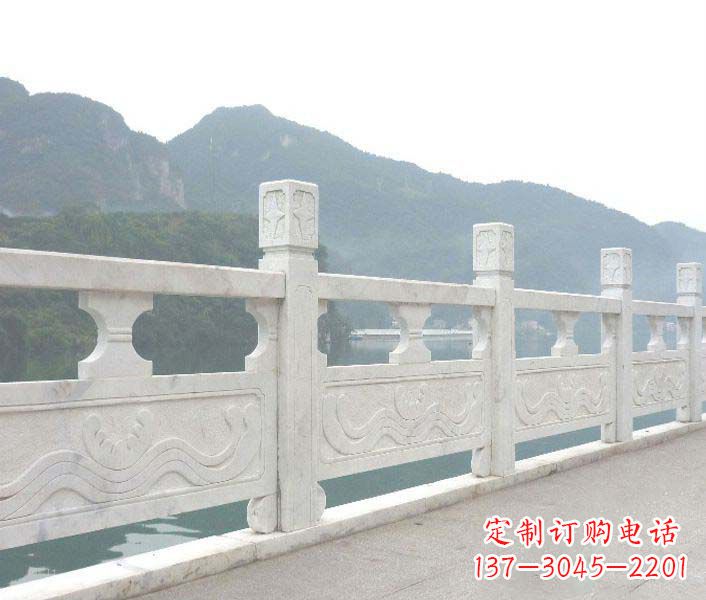 贵州高品质公园大理石栏板景观石雕