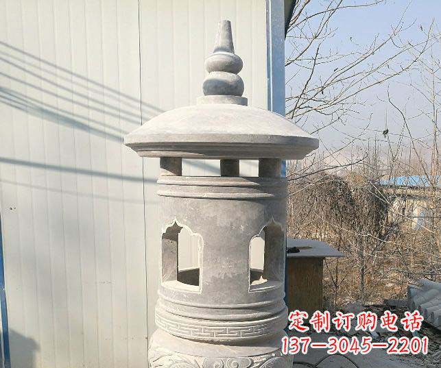 贵州精美公园大理石石灯雕塑