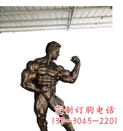 贵州优质铜制大力士雕塑
