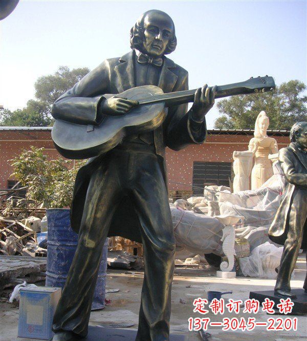 贵州高端精致吉他雕塑