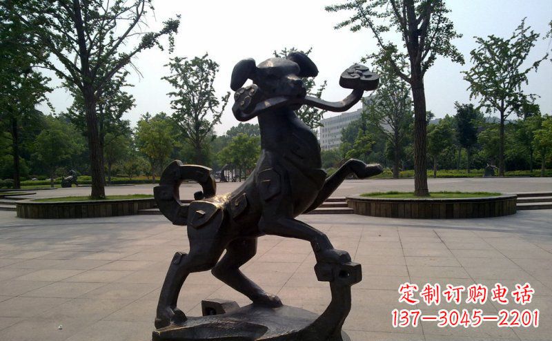 贵州中领雕塑狗动物铜雕