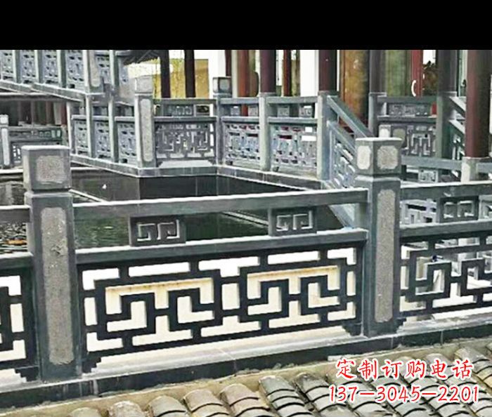 贵州中领雕塑精致仿古石栏板