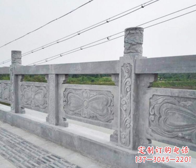 贵州公园仿古石栏板雕塑