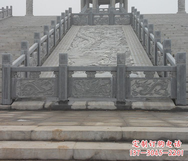 贵州精美的仿古石栏板雕塑