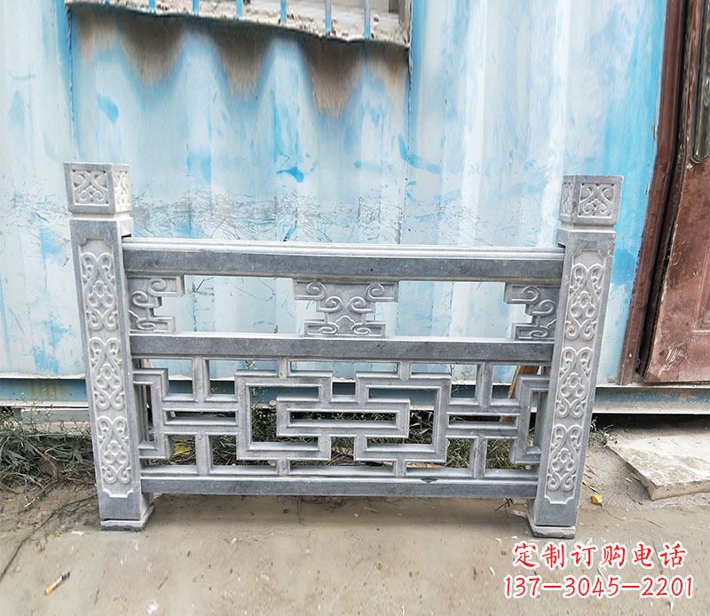 贵州艺术精美的公园仿古石栏板雕刻