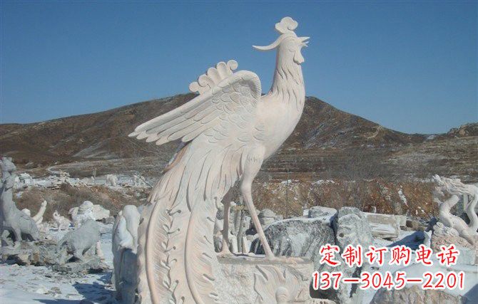 贵州公园凤凰石雕