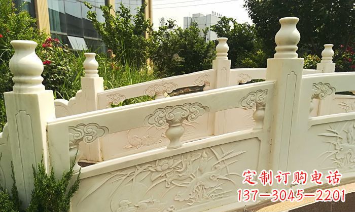 贵州精美汉白玉石拱桥雕塑
