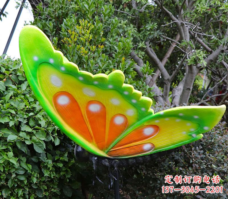 贵州玻璃钢仿真蝴蝶雕塑