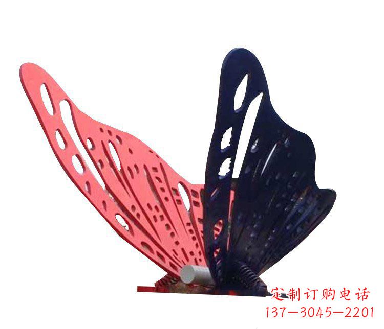 贵州精致纯粹，不锈钢蝴蝶雕塑