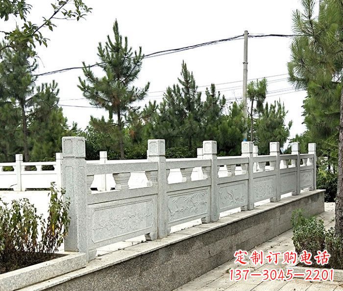 贵州大理石栏板石雕,构筑公园景观