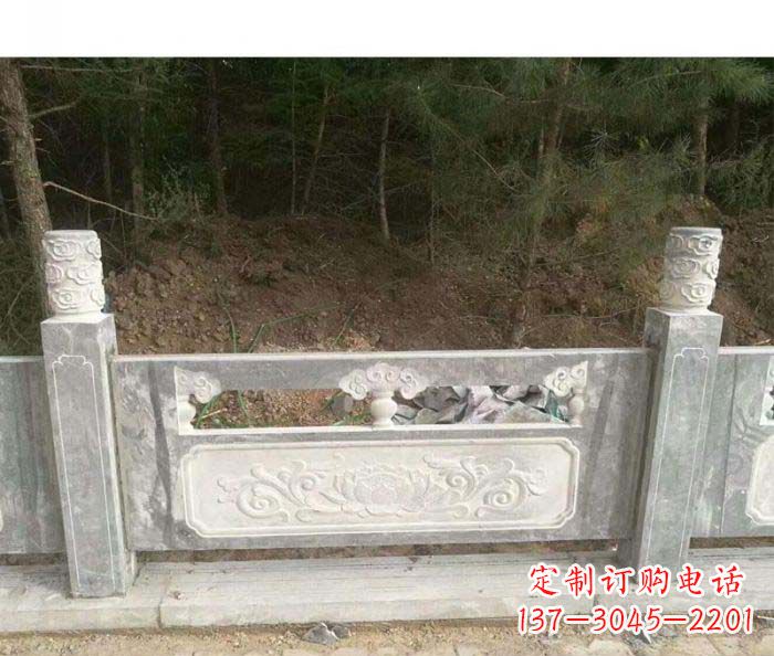 贵州大理石栏板石雕艺术品