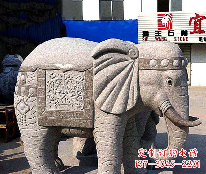 贵州高品质缅甸大象雕塑