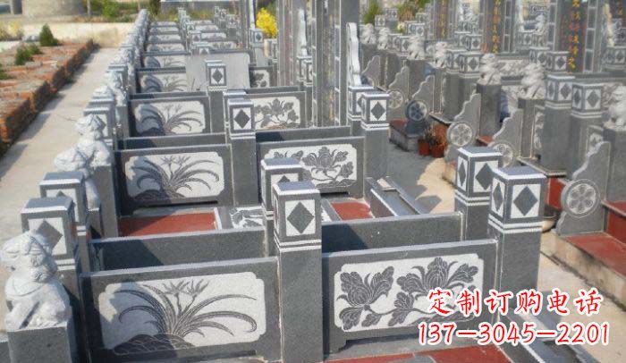 贵州公园景观仿古石栏板 (2)