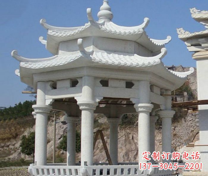 贵州专业汉白玉凉亭雕塑