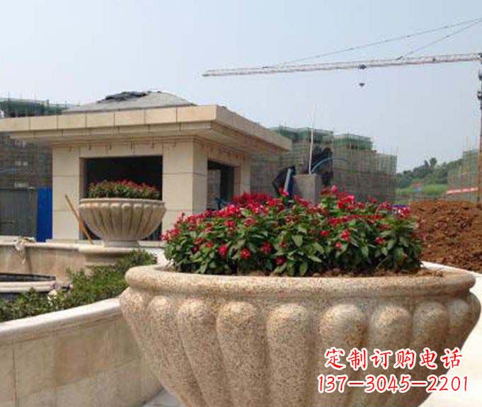 贵州产品名称花盆石雕定制