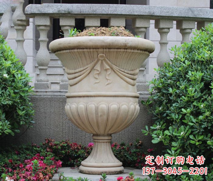 贵州欧式风格花盆雕塑