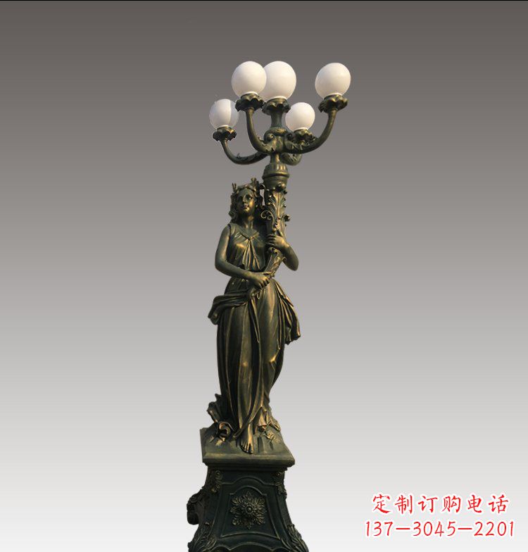 贵州风采依旧的美丽女子雕塑