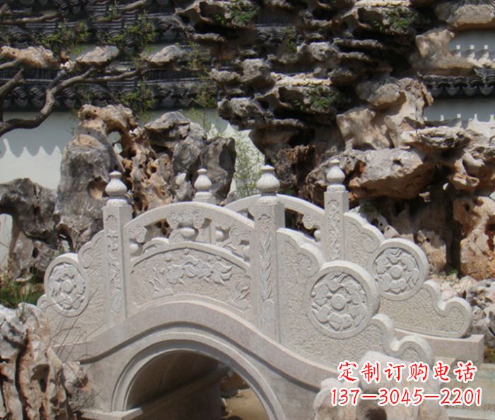 贵州公园景观小型石拱桥