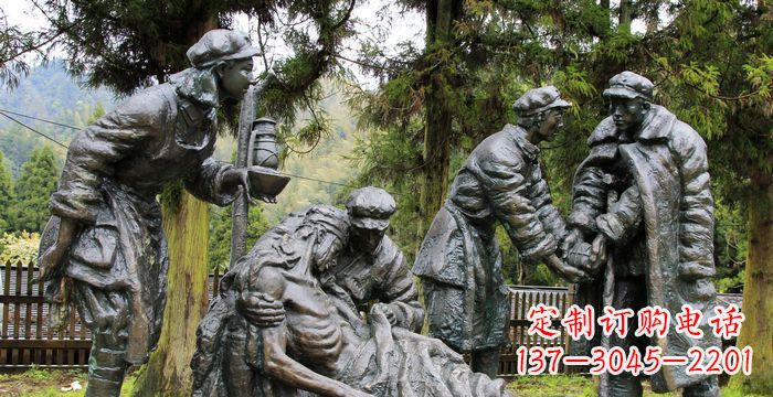 贵州红军铜雕,宣扬时代之精神