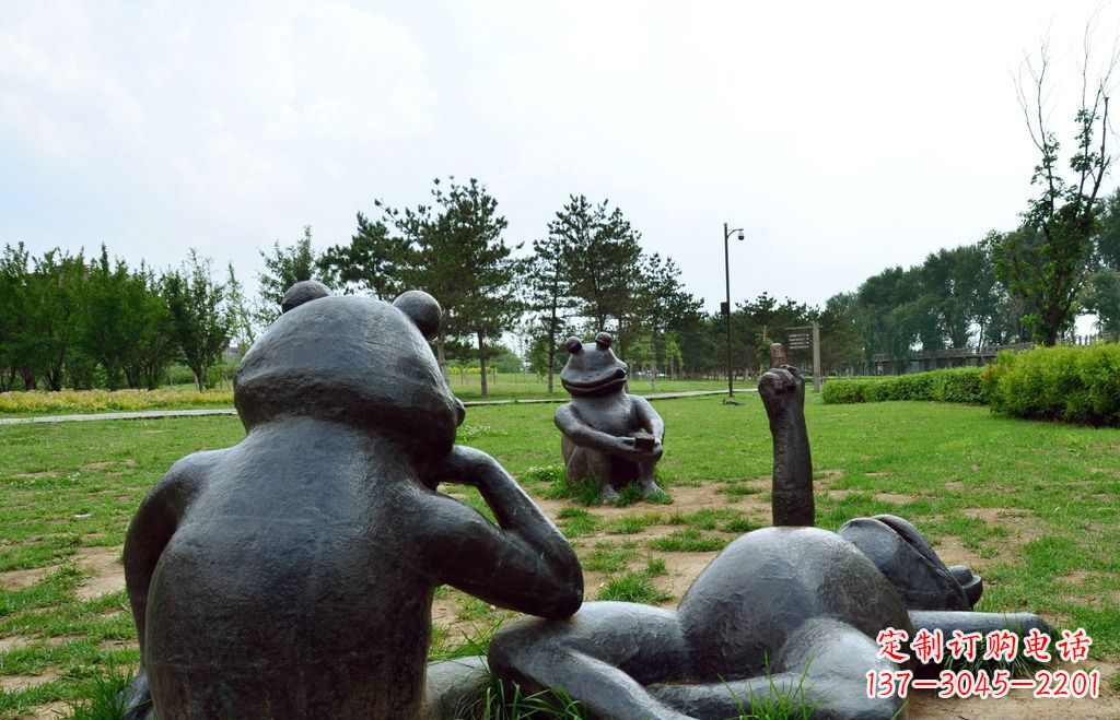 贵州中领雕塑 | 艺术级青蛙铜雕
