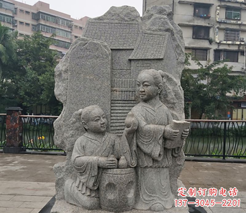 贵州高品质孔融让梨石雕