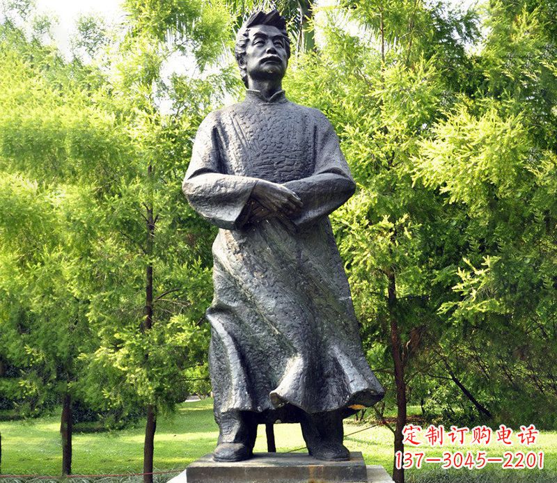 贵州精美鲁迅名人雕塑