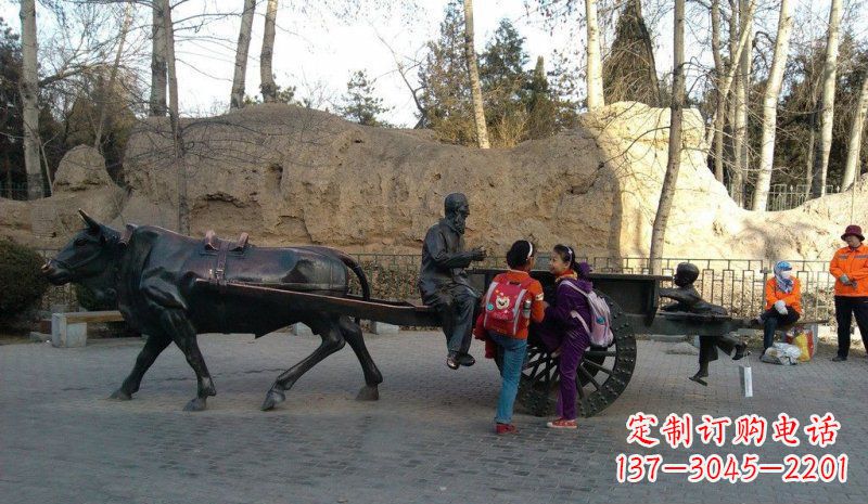 贵州传承历史,记录岁月——领雕塑定制小孩雕塑
