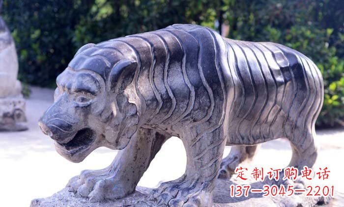 贵州青石老虎雕塑——充满力量与美感的艺术品