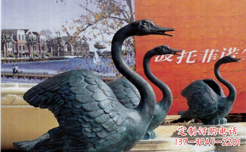 贵州优质青铜天鹅雕塑