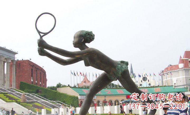 贵州精致羽毛球铜雕