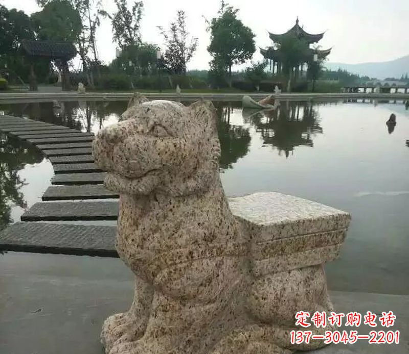 贵州中领雕塑—十二生肖石虎雕塑