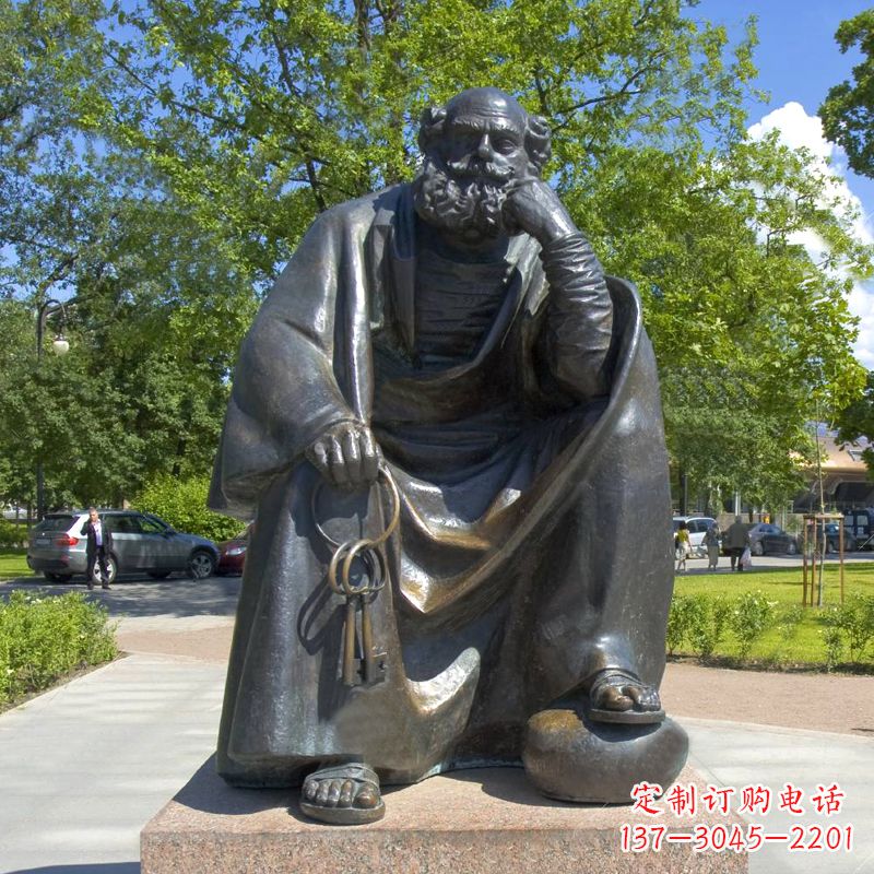 贵州铸就传奇托尔斯泰雕塑