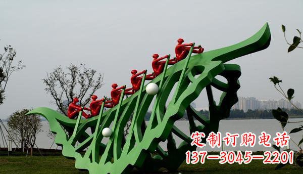 贵州不锈钢树叶雕塑