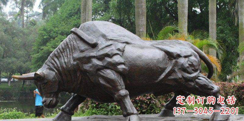 贵州拓荒牛精美铜雕