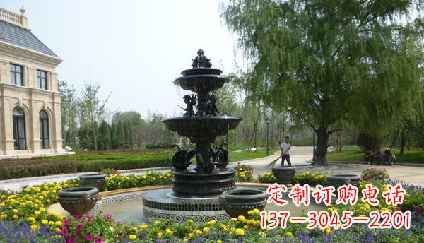 贵州中领雕塑以精美的天鹅雕塑点缀你的公园