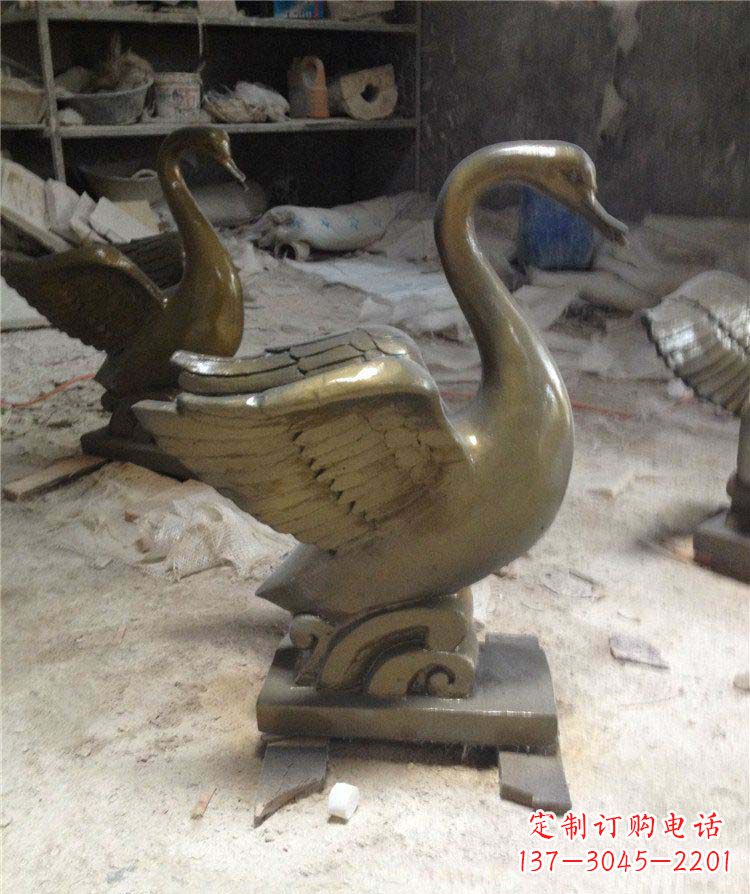 贵州中领雕塑 | 精美天鹅雕塑