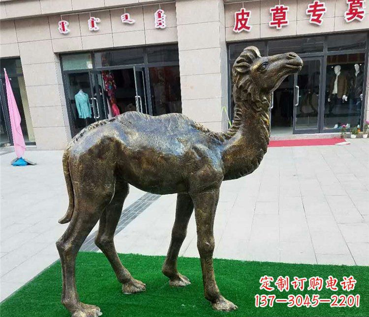 贵州精美铜雕骆驼雕塑