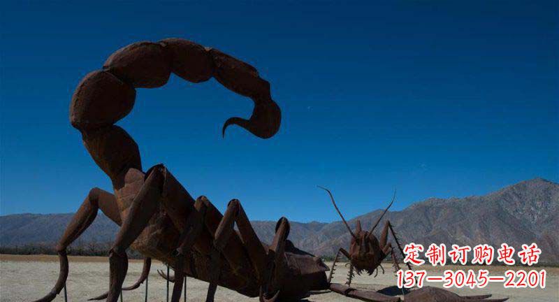 贵州中领雕塑精美铜雕蝎子雕塑