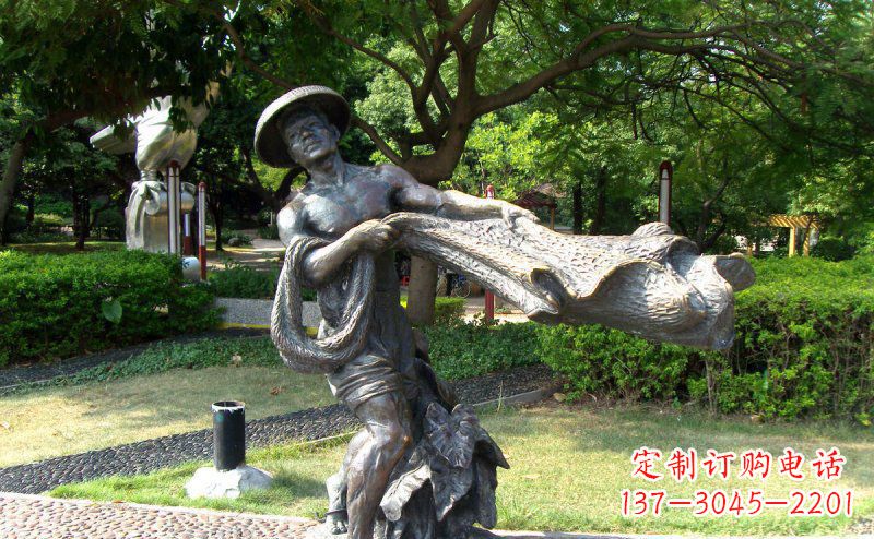 贵州渔民铜雕—— 带您体验渔夫传统文化