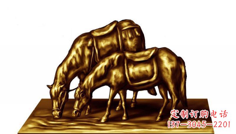 贵州中领雕塑精美铜制动物雕塑
